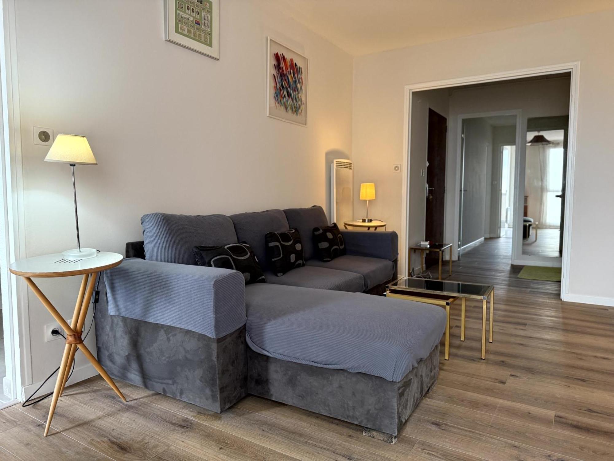 Appartement 4P 70M2 Plein Centre Avec Parking 阿让 外观 照片