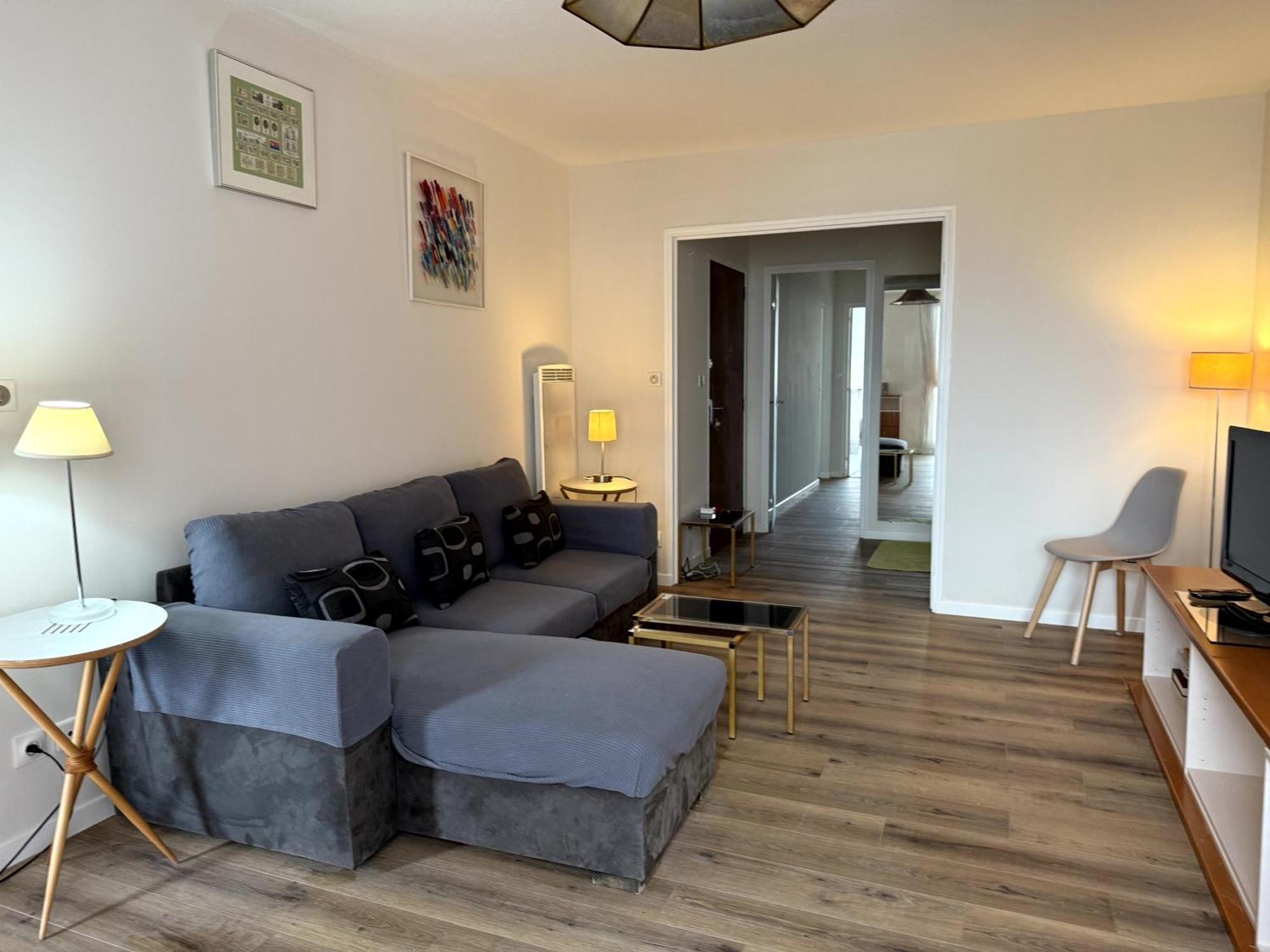 Appartement 4P 70M2 Plein Centre Avec Parking 阿让 外观 照片