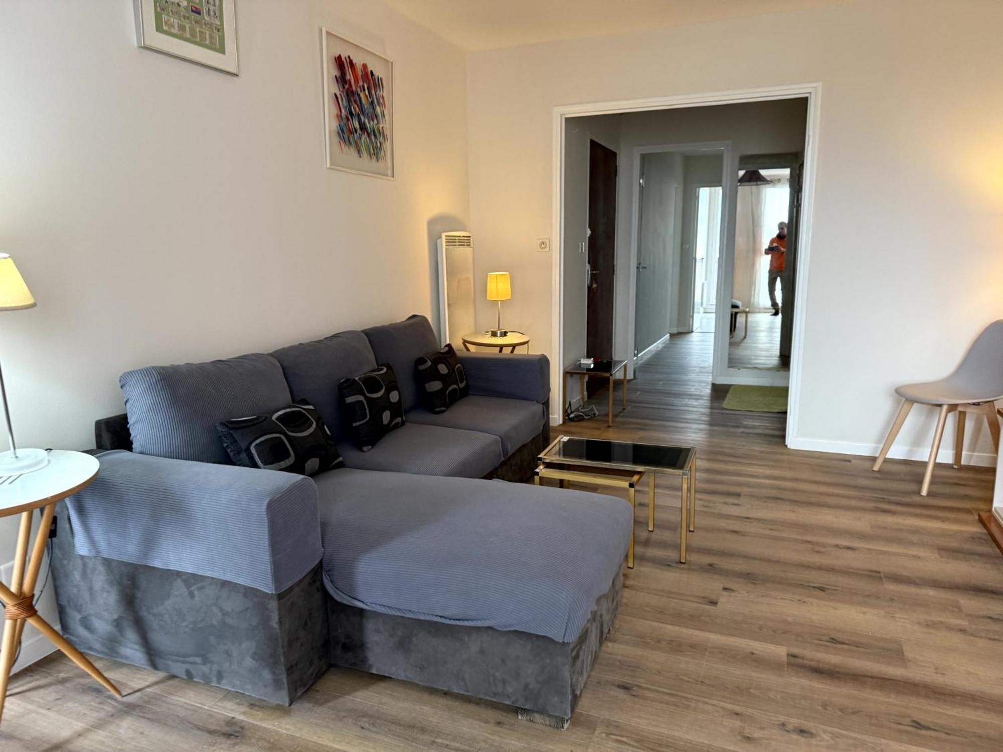 Appartement 4P 70M2 Plein Centre Avec Parking 阿让 外观 照片