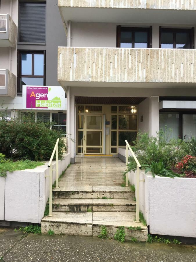 Appartement 4P 70M2 Plein Centre Avec Parking 阿让 外观 照片